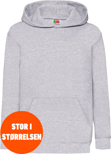 Fruit of the loom - Lvb Hoodie Kids - Heather Grey