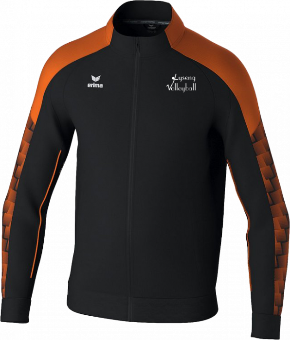 Erima - Lvb Training Jacket Full Zip - Svart & orange